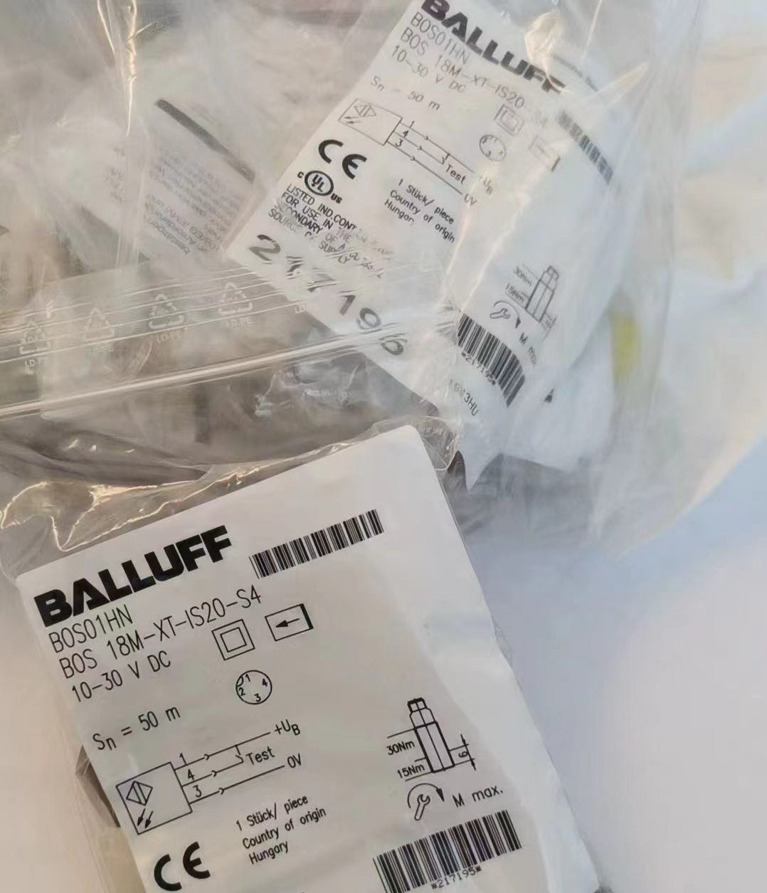 Balluff baluff photoelectric sensor B0S01HN