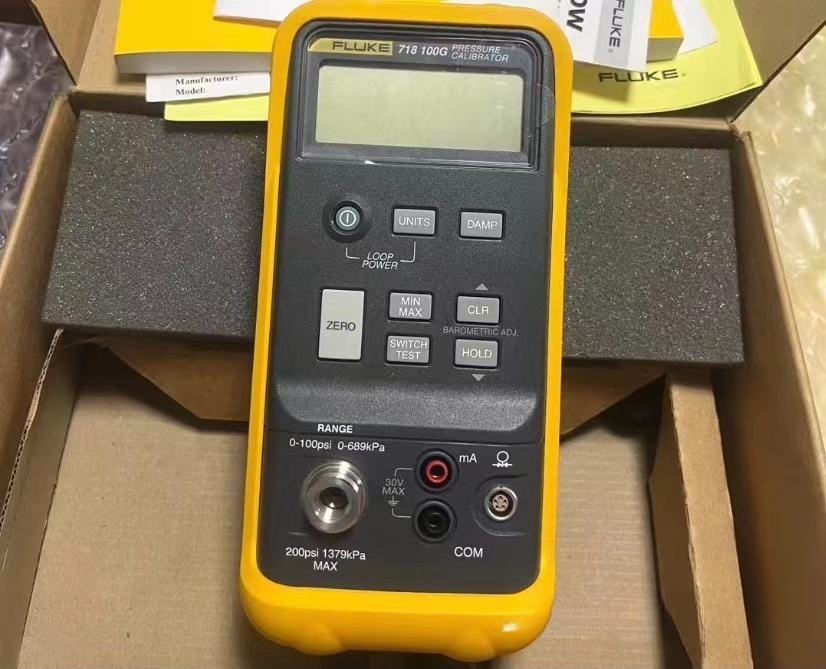 Fluke 718 -100G Series Pressure Calibrator| Pressure calibrator